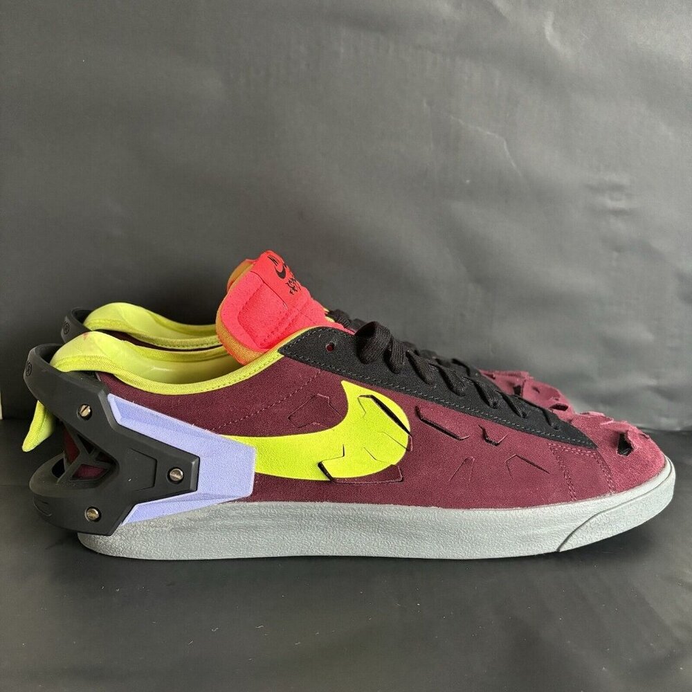 Nike Acronym x Blazer Low Night Maroon Shoes - Size 13